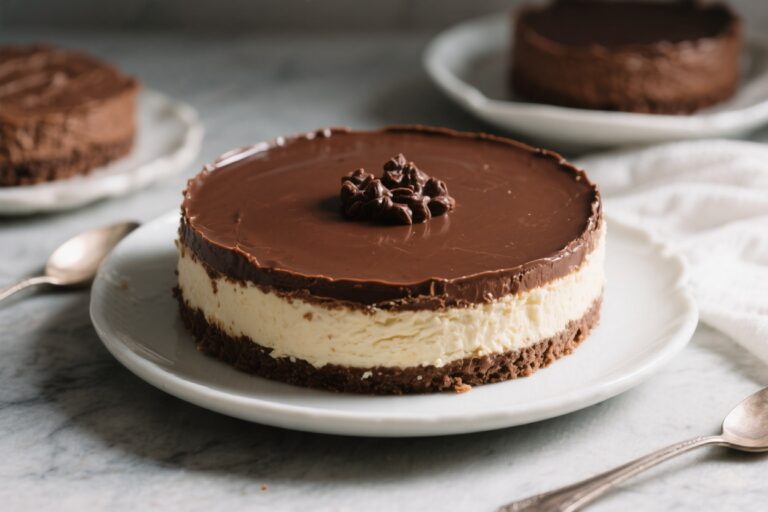No Bake Chocolate Cheesecake – Creamy, Easy, and Totally Indulgent