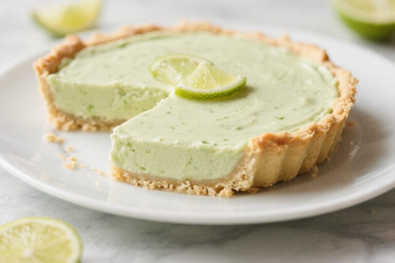 No Bake Key Lime Pie – Bright, Creamy, and Effortless