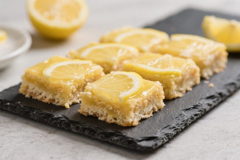 Keto Lemon Bars – Bright, Zesty, and Low-Carb
