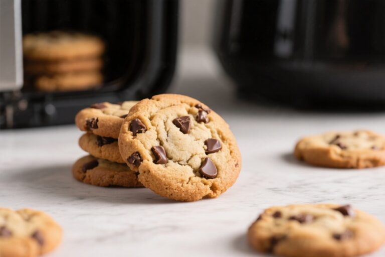 Air Fryer Chocolate Chip Cookies – Warm, Gooey Cookies in Minutes