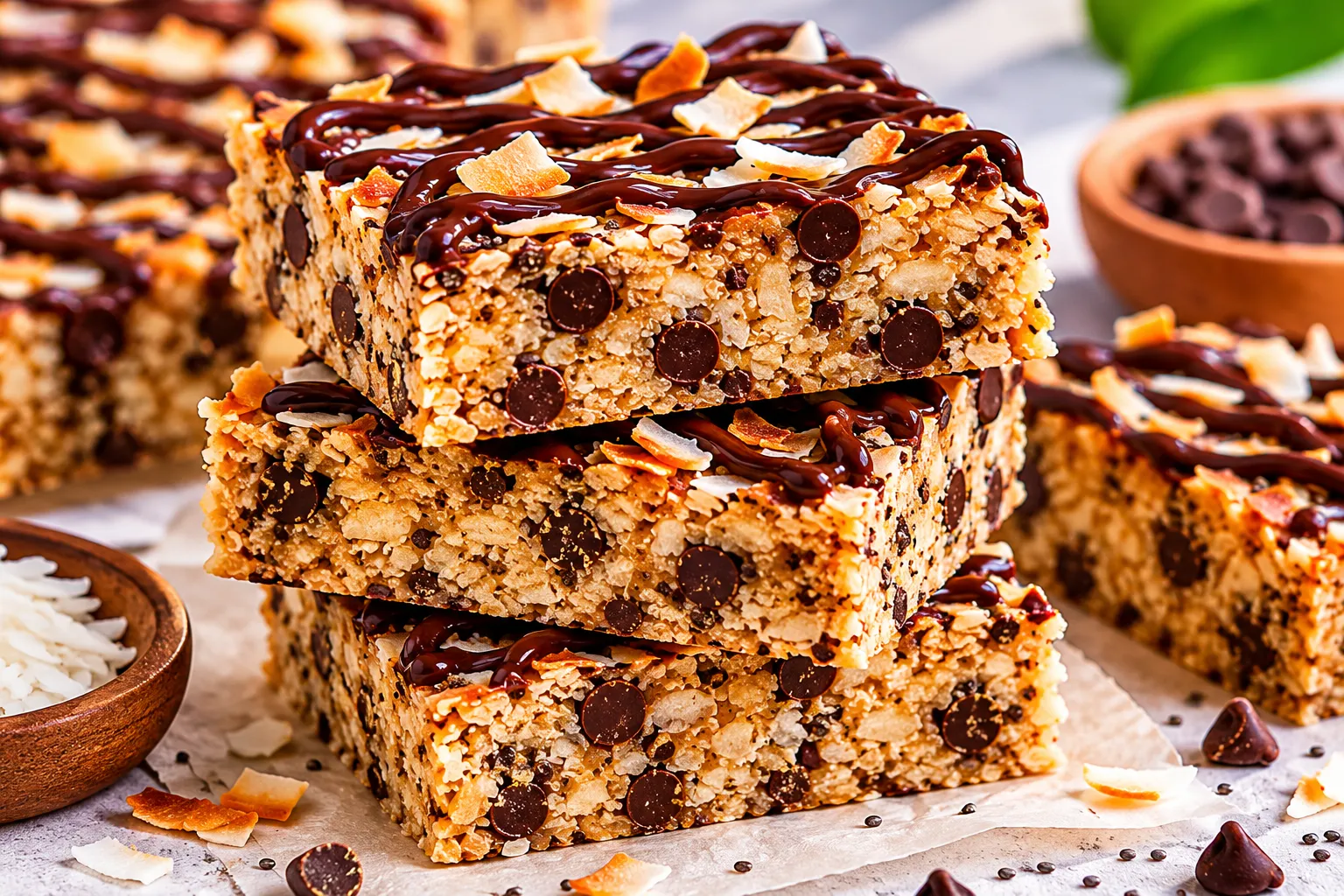 Coconut Protein Bars