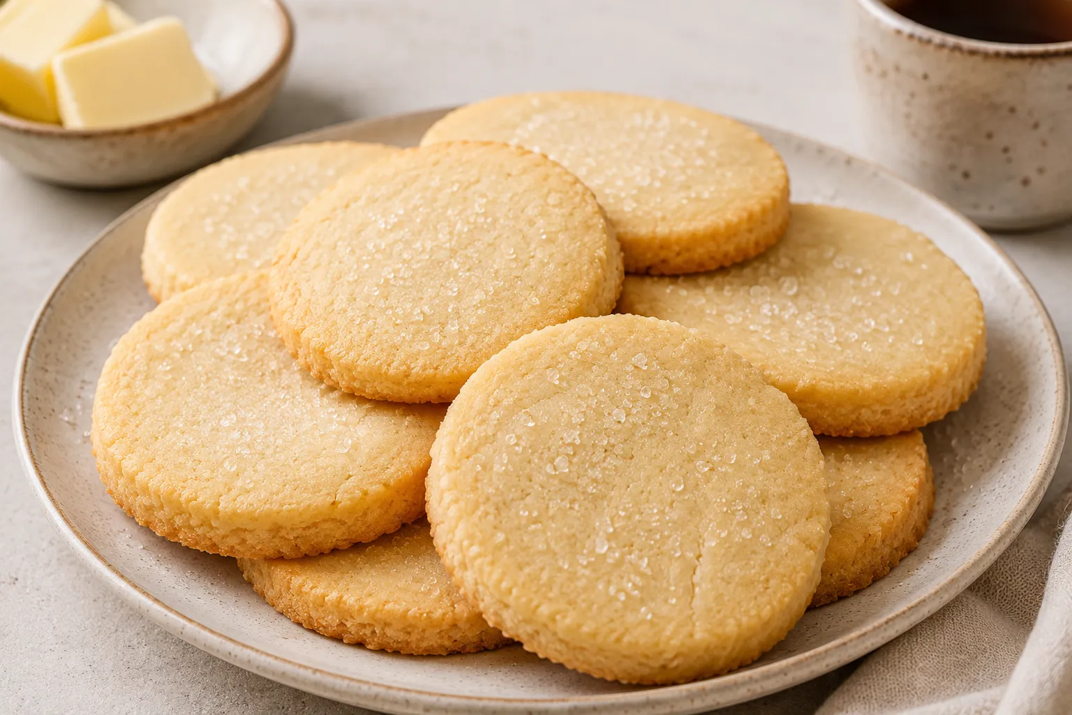 Keto Shortbread Cookies