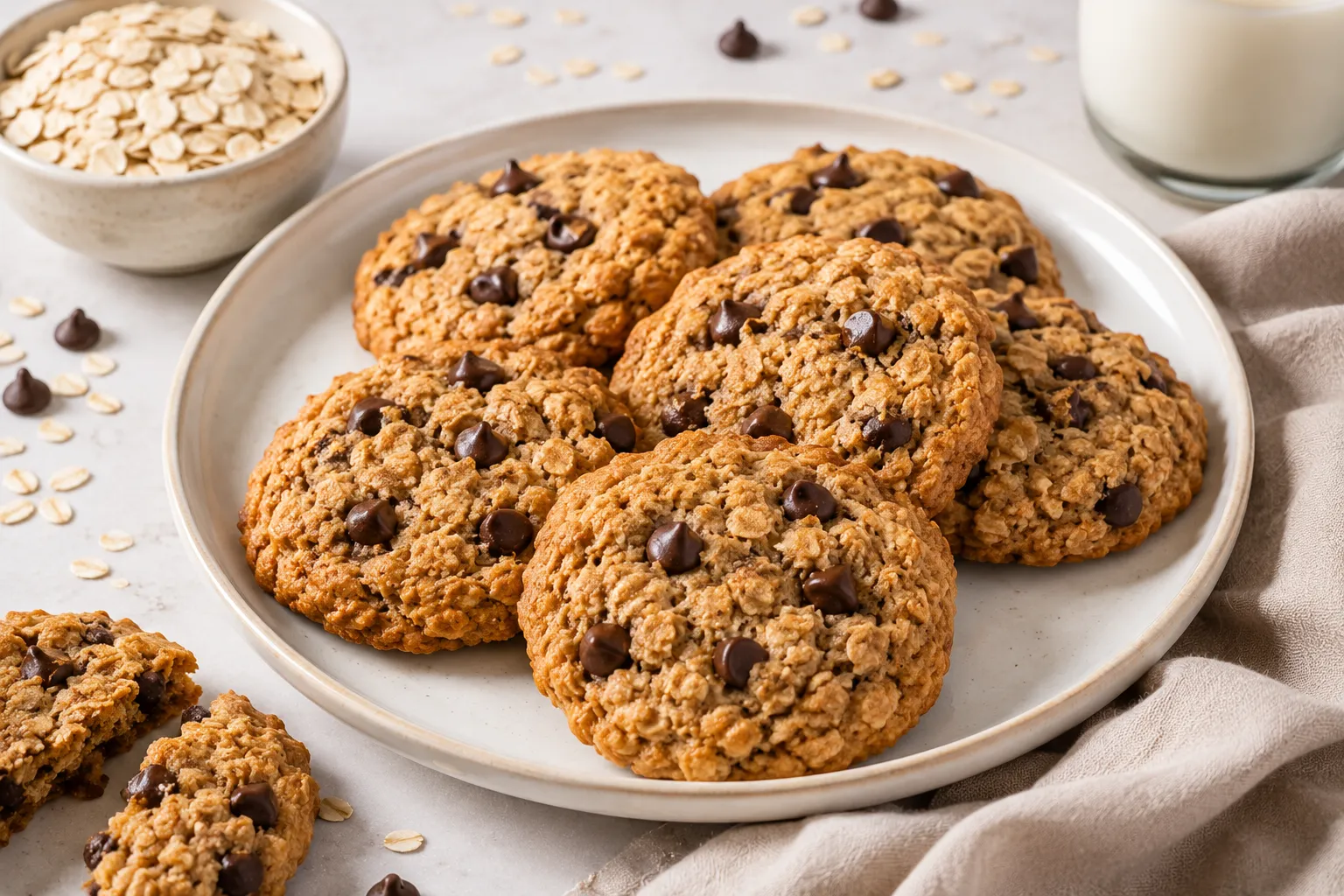 No Sugar Oatmeal Cookies