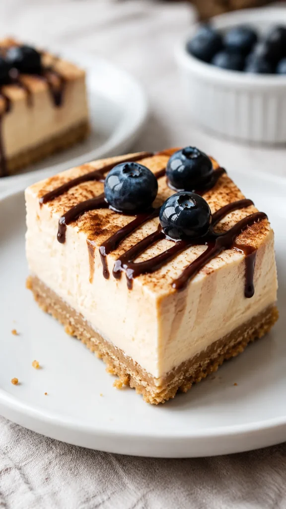 Protein Cheesecake Bars