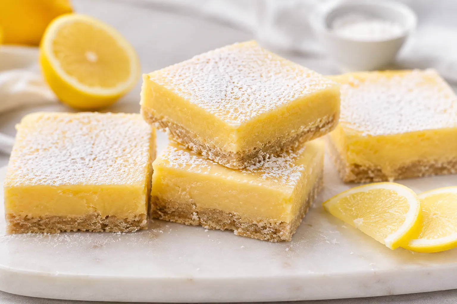 Protein Lemon Bars