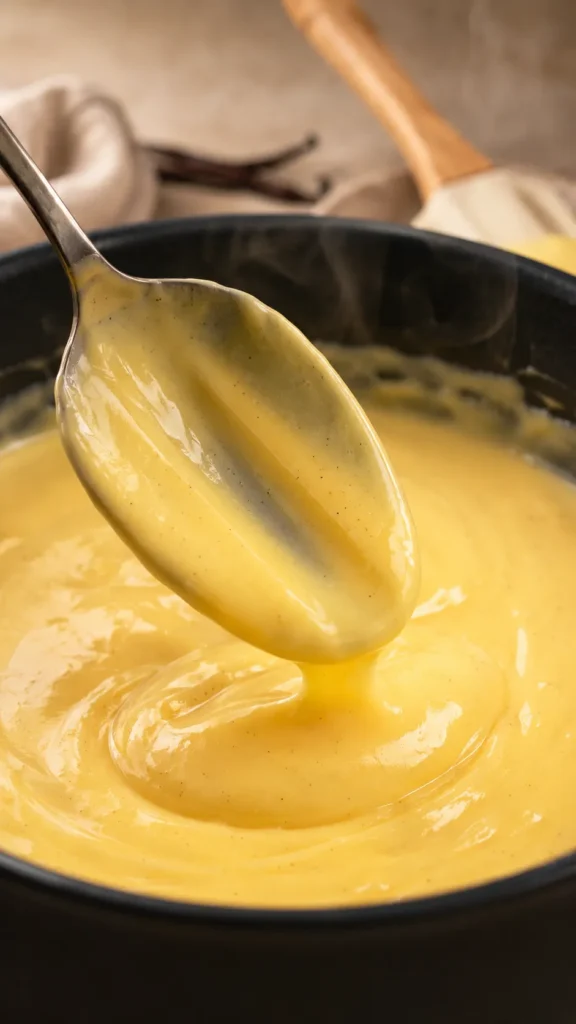 Silky sugar-free custard