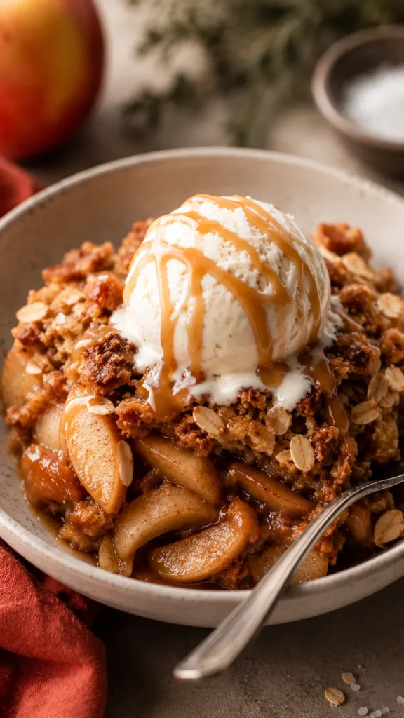 air fryer apple crisp
