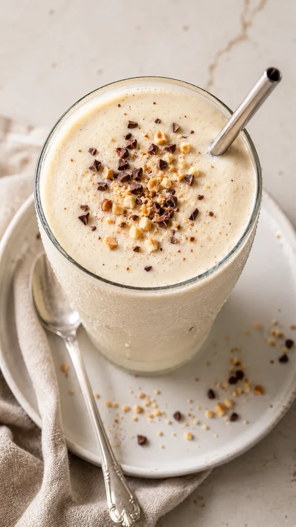  classic diner-style vanilla protein milkshake