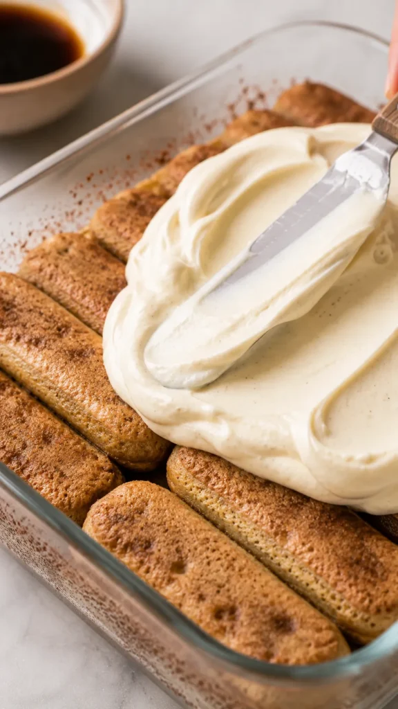 coffee-dipped ladyfingers
