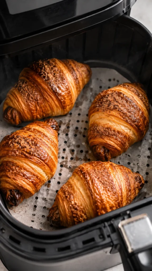 croissants in the air fryer
