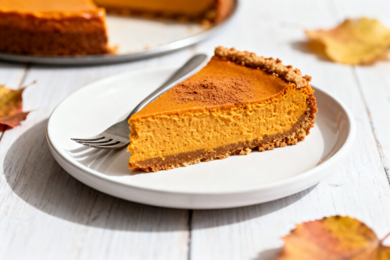 Keto Pumpkin Cheesecake – Creamy, Cozy, and Low-Carb