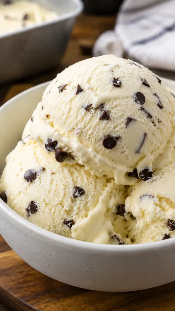 keto-ivanilla-icecream-with-choco-chips-on-top