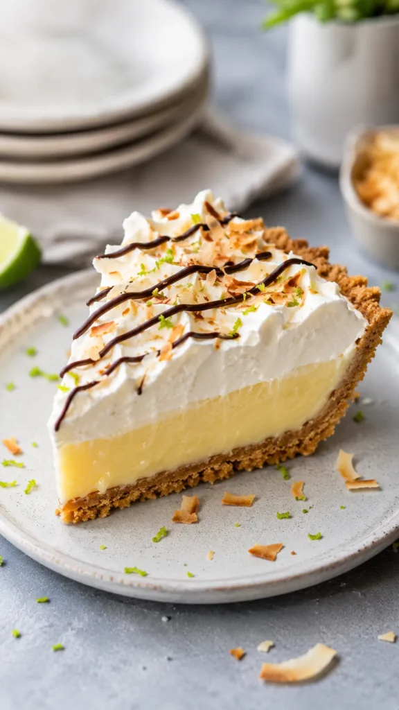 slice of Coconut Cream Pie