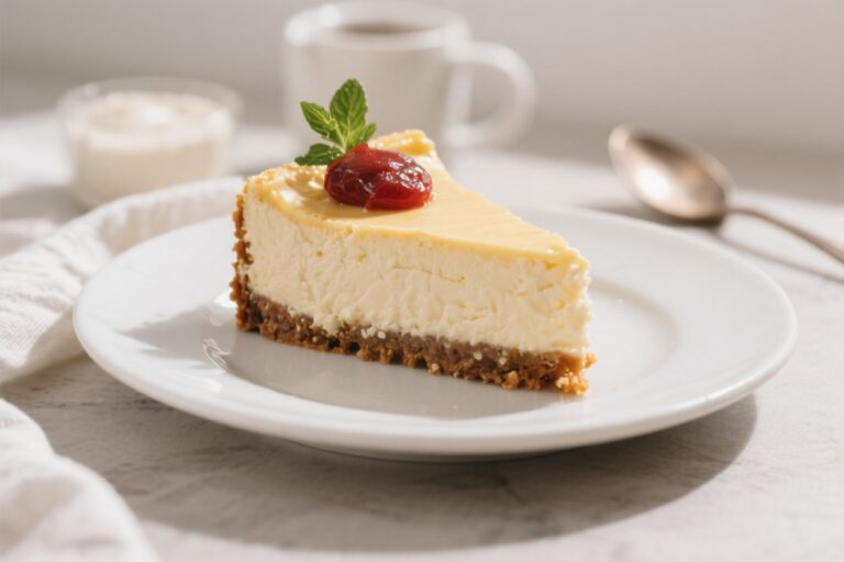 Keto Cheesecake (No Sugar) – Creamy, Classic, and Low-Carb