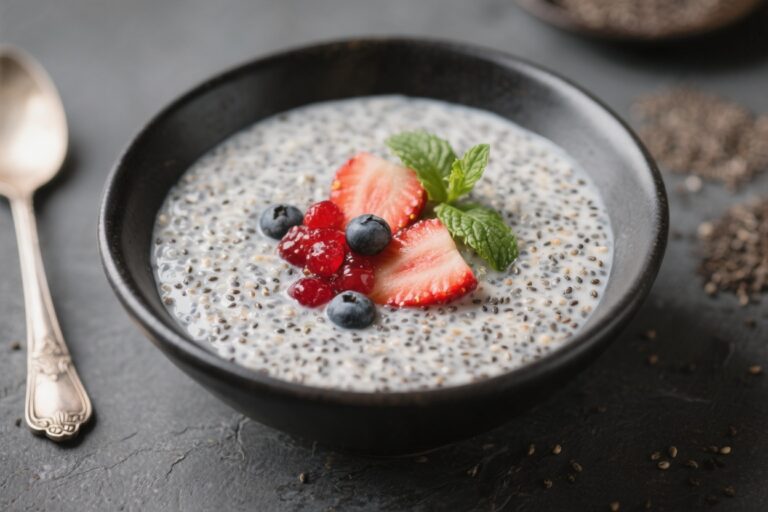 Chia Seed Pudding (No Sugar) – Creamy, Simple, and Naturally Sweet