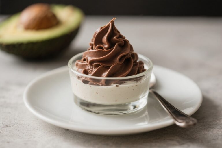 Sugar-Free Chocolate Avocado Mousse – A Creamy, Guilt-Free Dessert