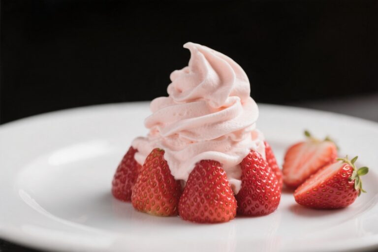 Strawberry Protein Mousse – Light, Creamy, and Satisfying
