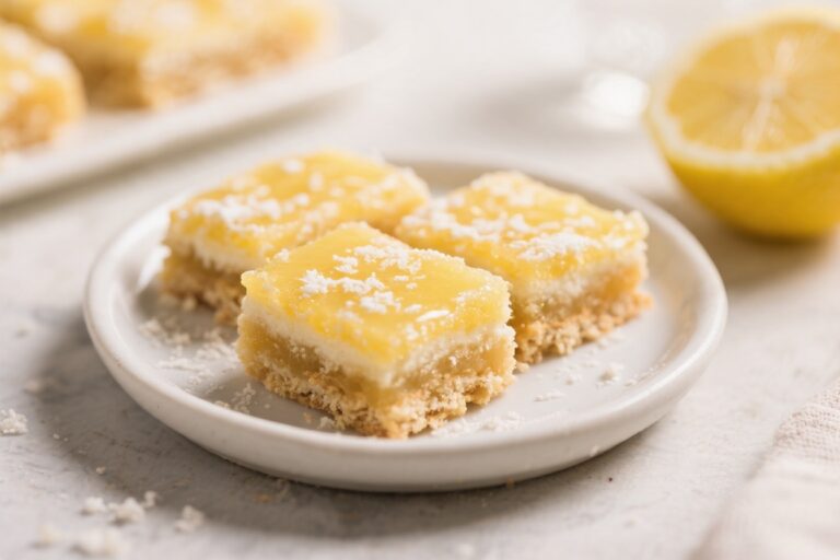 Sugar-Free Lemon Bars – Bright, Zesty, and Simple to Make