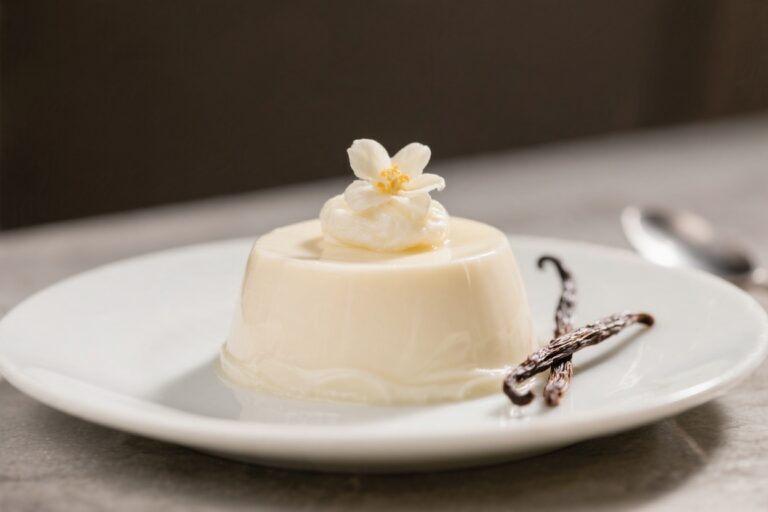 Sugar-Free Vanilla Panna Cotta – A Light, Creamy Classic