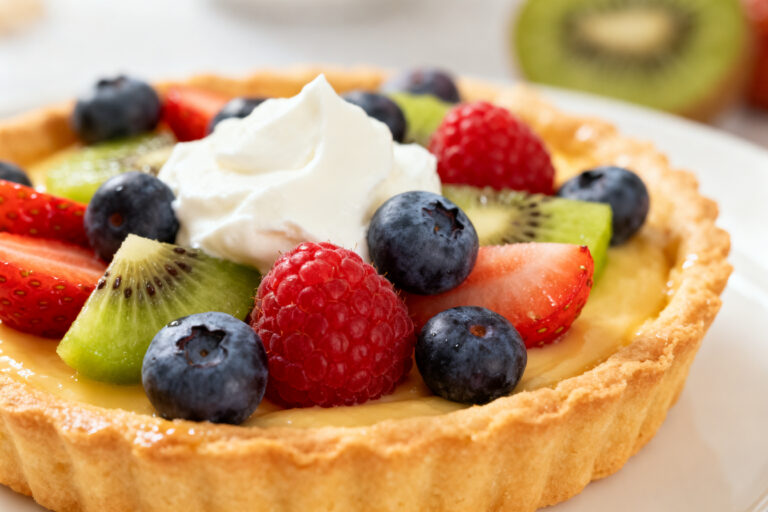 High Protein Fruit Tart – A Bright, Satisfying Dessert You Can Feel Good About