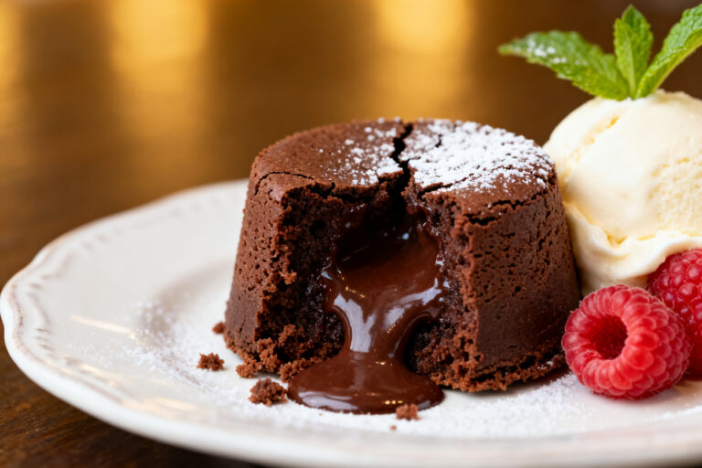 Chocolate Lava Cake – A Warm, Gooey Dessert Classic