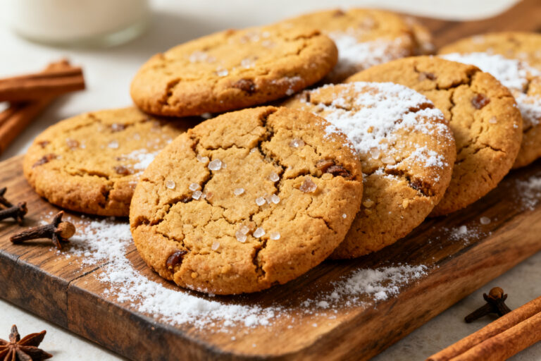 Air Fryer Gingerbread Cookies – Crisp Edges, Chewy Centers, Faster Bake