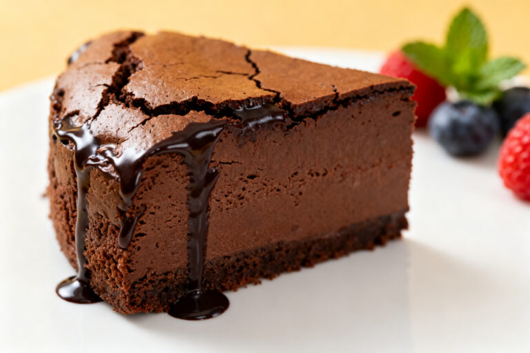 Flourless Chocolate Cake – Rich, Fudgy, and Naturally Gluten-Free