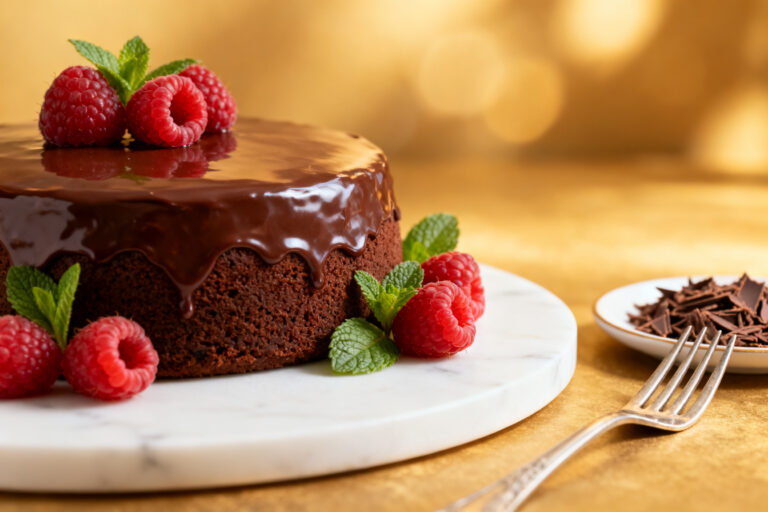 Chocolate Truffle Cake – Rich, Silky, and Celebratory