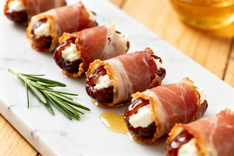 Air Fryer Stuffed Dates – Sweet, Salty, and Ready in Minutes