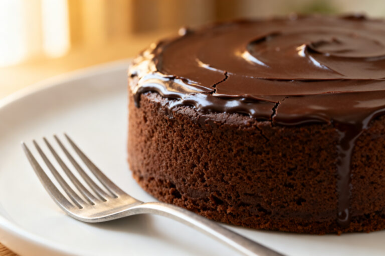 Chocolate Ganache Cake – Rich, Glossy, and Surprisingly Simple