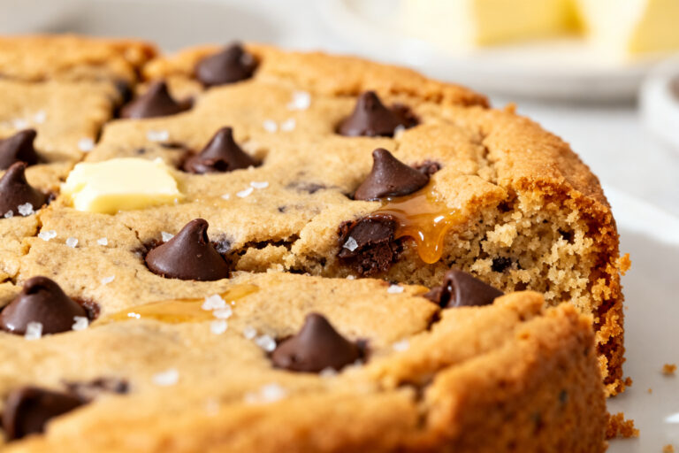 Chocolate Chip Cookie Cake – A Chewy, Shareable Dessert