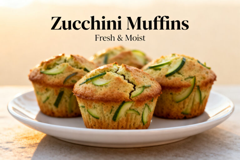 Zucchini Muffins – Moist, Light, and Perfect for Any Morning