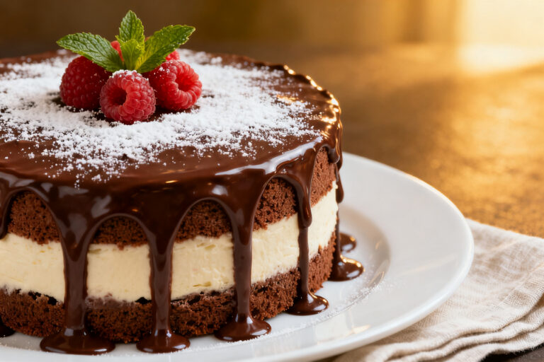 Chocolate Drip Cake – A Decadent, Crowd-Pleasing Showstopper